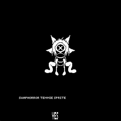 Pixilart - Swaphorror! Temmie sprite by notsnas