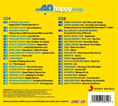 Top 40 Happy Songs Various Artists Muzyka Sklep Empikcom