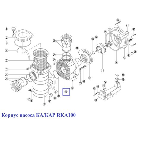 Корпус для насоса КА/КАР Kripsol