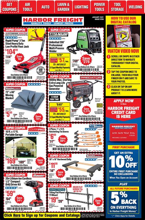 Harbor Freight Our September Catalog Is Here Browse Through Over