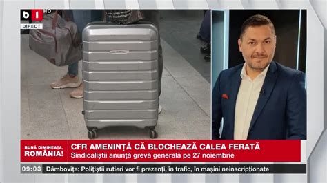 T Etve Despre Cfr Care Amenin C Blocheaz Calea Ferat Tiri B Tv