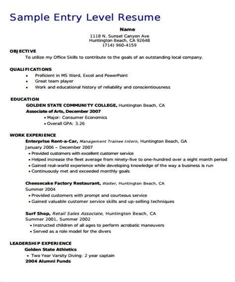 Get Education Resume Template Pictures - Infortant Document