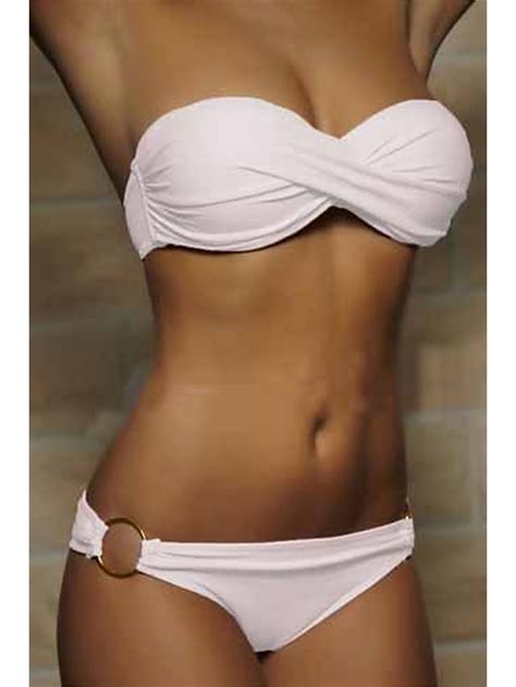 Women S Swimwear Bikini 2 Piece Cheeky Swimsuit Ruched 2 Piece Open Back Sexy Beach Wear Sexy
