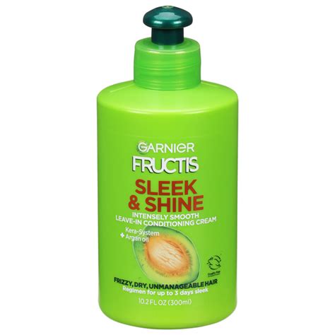 Save On Garnier Fructis Sleek And Shine Intensely Smooth Leave In