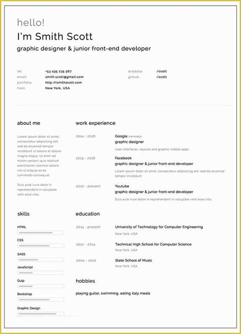 Best Resume Templates Free Heritagechristiancollege