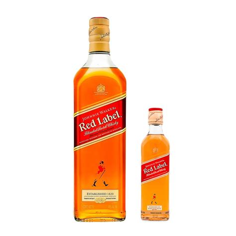 Whisky Johnnie Walker Red Label L Whisky Ml Walmart