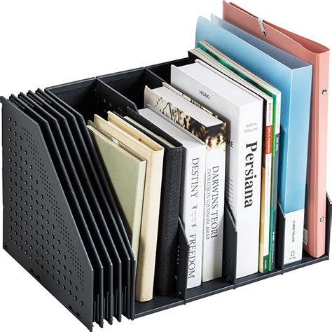 Deli Collapsible Magazine File Holder Desk Organizer Document Folder