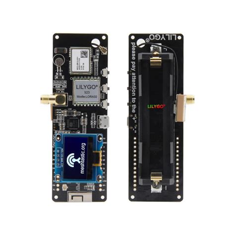 Buy Lilygo Ttgo T Beam V Meshtastic Esp Lora Mhz Wireless