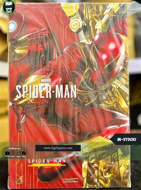SPIDER MAN IRON SPIDER ARMOR Sixth Scale Figure By Hot Toys Egyfigures Collectibles