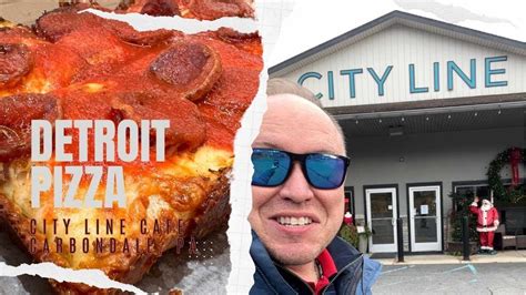 Amazing Detroit Pizza At City Line Shop In Carbondale Pa YouTube