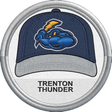 Trenton Thunder Baseball Cap Hat Eastern League Milb Logo