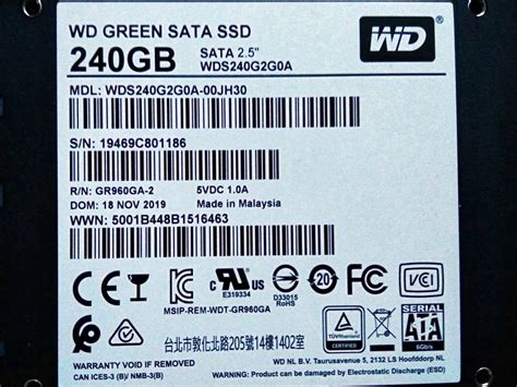 SSD 240GB WD Green WDS240G2G0A 2.5" - 12523901738 - oficjalne archiwum ...