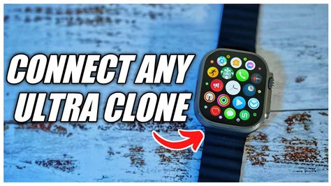 How To Connect Apple Watch Ultra Copy Android And Iphone Youtube