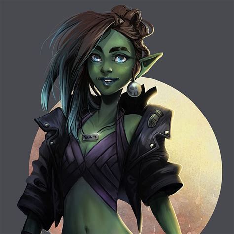 Artstation Goblin Girl Concept Art Rigrena ★ Sanja Grbic Fantasias Personagens Ideias Para