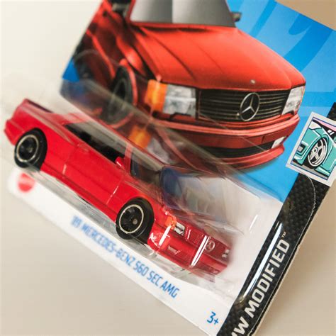 Hot Wheels Mercedes Benz SEC AMG Red Timeless Luxury In Miniature Etsy