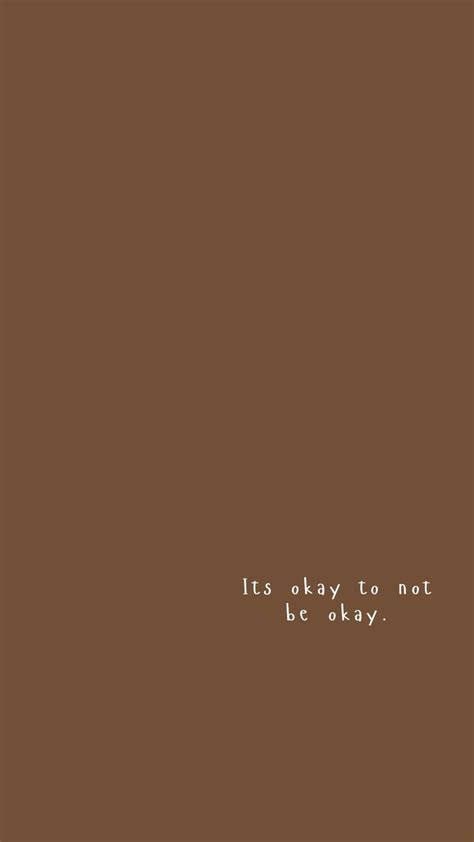 Minimalist quote wallpaper | Papel de parede marrom, Papel de parede ...