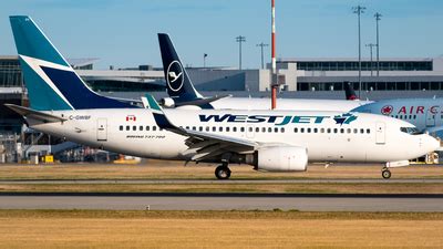 C FKWS Boeing 737 76N WestJet Airlines Derek MacPherson JetPhotos