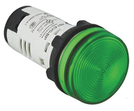 Xb Ev Mp Schneider Electric Xb Green Led Indicator Mm Cutout