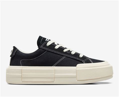 Converse - CRUISE OX 'BLACK/WHITE' - VegNonVeg