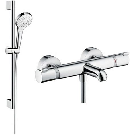 Hansgrohe System 5 Croma Select S Chrome Thermostatic Bath And Shower