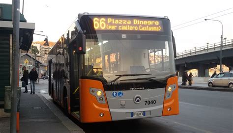 AMT 7040 IIA Menarinibus Citymood 10 Linea 66 Capolinea D Flickr