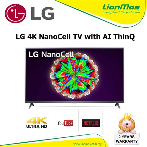 Lg Nano K Nanocell Tv With Ai Thinq Nano Tnd Shopee Malaysia