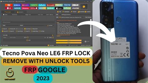 Tecno Pova Neo Frp Bypass With Unlocktools LE6 Google Account Unlock