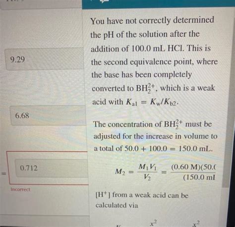 Solved The Pk Values For The Dibasic Base B Are Pk Chegg