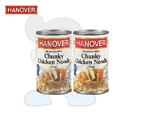 Hanover Ready To Serve Chunky Chicken Noodle Soup 2 X 425 G Lazada Ph