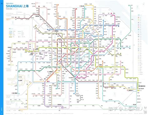 上海地铁2030年线网传示意图！含35条地铁规划调整！ 知乎