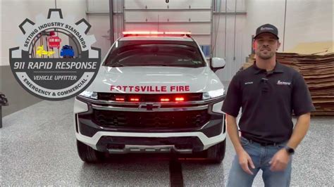 Pottsville Fire Chief Tahoe 911rr Pa Youtube