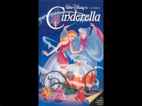 Opening And Closing To Walt Disney S Cinderella 1992 USA VHS YouTube