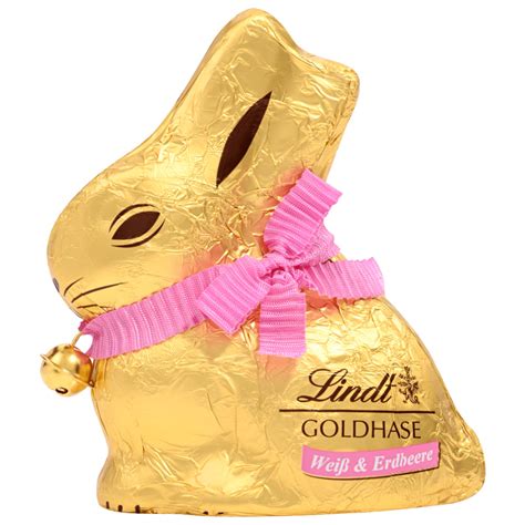 Lindt Goldhase Weiß Erdbeere 100g von REWE ansehen