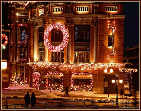 Théatre Le Capitole Quebec City Illuminations Du Temps D Flickr