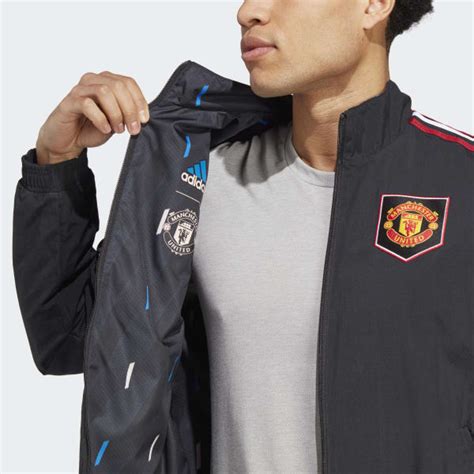 Manchester United Black Reversible Anthem Jacket Atelier Yuwa