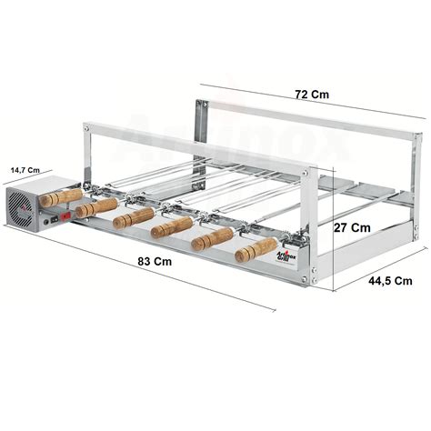 Churrasqueira Girat Ria Artinox Grill The Grill Espetos Cabo De