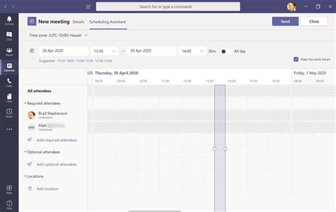 How to Use a Microsoft Teams Calendar