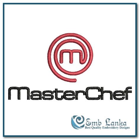 MasterChef Logo Embroidery Design | Emblanka