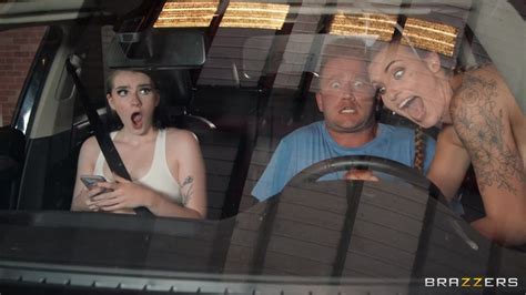 Cock Hungry Bitch Kenzie Love Doing Hardcore Drive Through Service 17 Photos