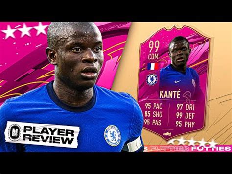 FIFA 21 FUTTIES KANTE REVIEW 99 FUTTIES KANTE PLAYER REVIEW FIFA 21