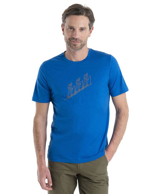 Блуза Icebreaker M S Merino 150 Tech Lite Ii Short Sleeve T Shirt Natural Ski Winter 2024