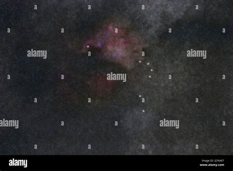 Constelación de estrellas de Horologium Cielo nocturno Cúmulo de