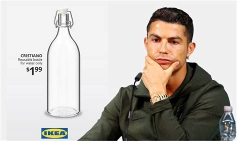 Ikea Aprovecha La Polémica De Cristiano Con Coca Cola Y Le Dedica Una