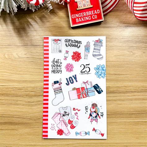 Chic Christmas Sticker Book Live Love Posh