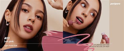 Amazon Peripera Ink Velvet Lip Liner Rosy Nude Beauty Personal Care