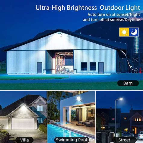 W Led Barn Yard Street Waterproof Outdoor Security Dusk To Dawn