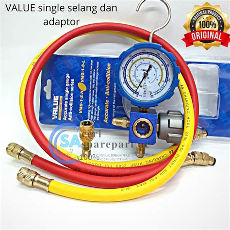 Jual Manifold Ac Single Value R R R R Plus Selang R Dan