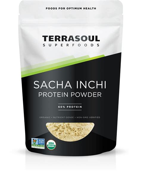 Sacha Inchi Protein Powder (60% Protein) – Terrasoul Superfoods