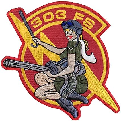 303rd FIGHTER SQUADRON MORALE Flightline Insignia