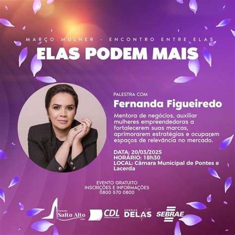 Garotas De Programa De Pontes E Lacerda - Pontes e Lacerda recebe evento dedicado ao empreendedorismo feminino ...
